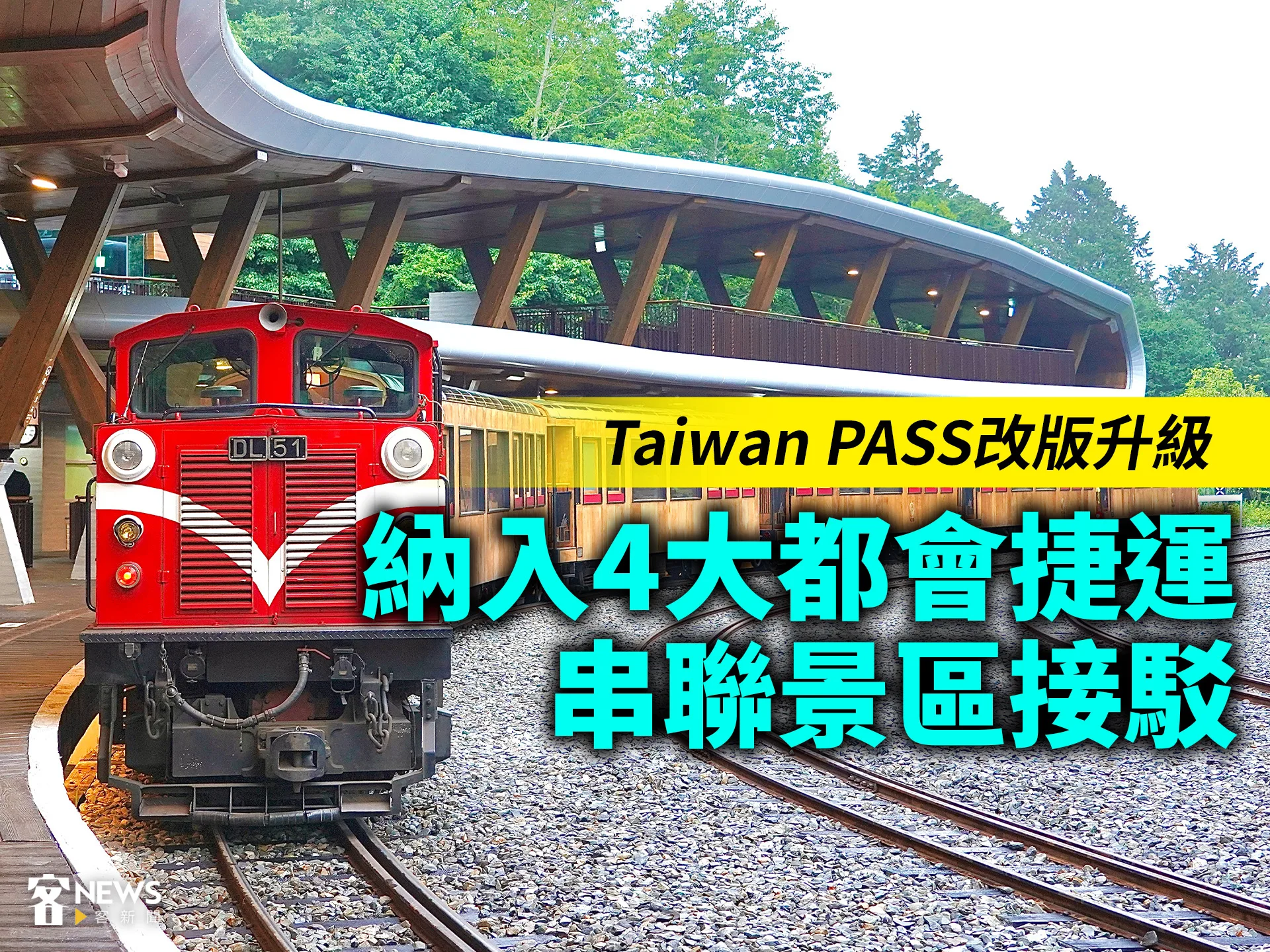 Taiwan PASS改版升級　納入4大都會捷運、串聯景區接駁