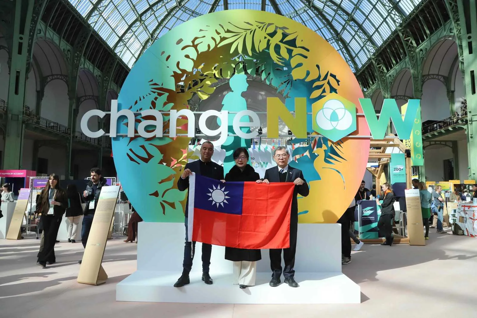 巴黎永續解方峰會首設台灣館　為保護海洋環境提案