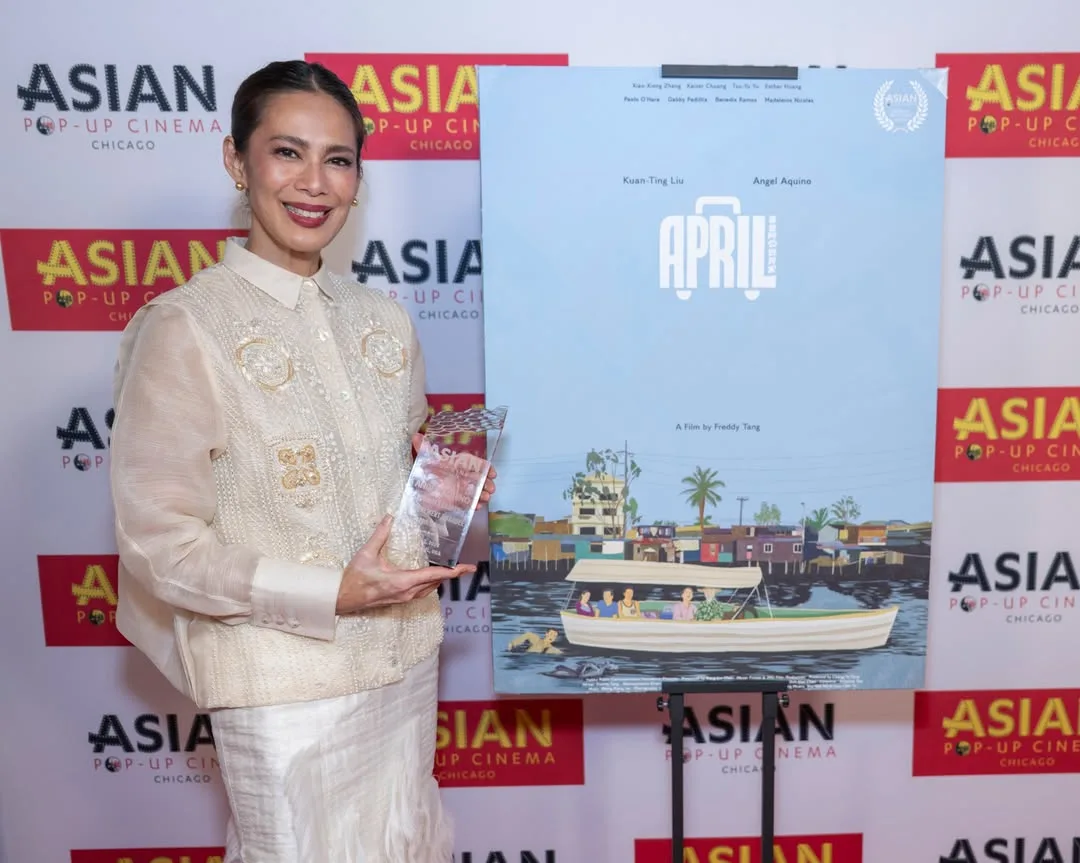 《丟包阿公到我家》女主角艾奎諾出席芝加哥「亞洲躍動影展」。翻攝自instagram@asianpopupcinema