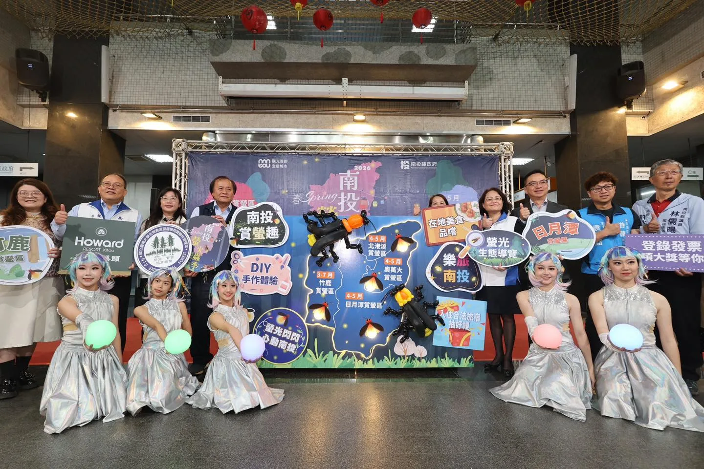 日月潭螢火蟲季起跑　8大地區賞螢光閃耀