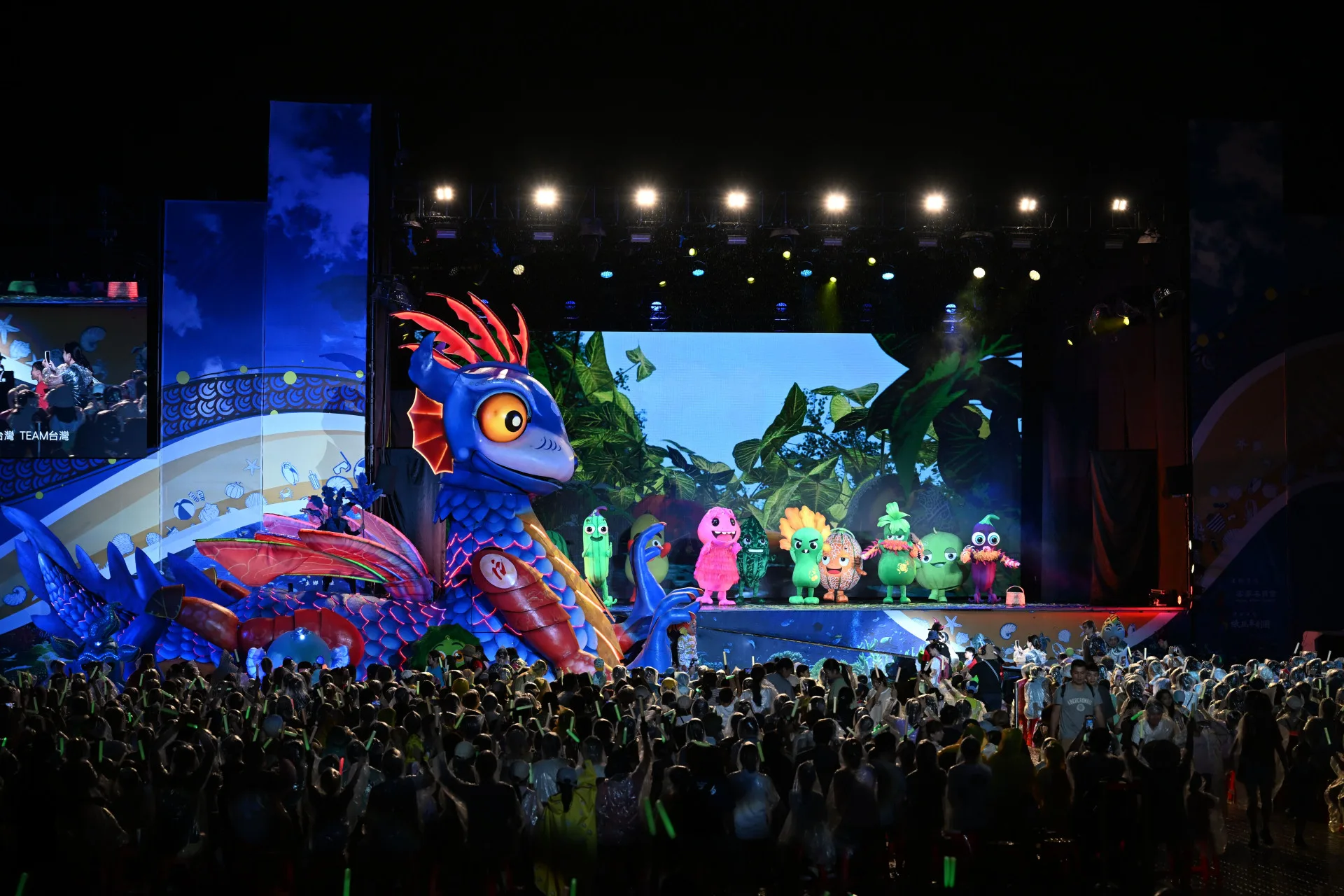 《燈怪》演出資料照。竹縣府提供