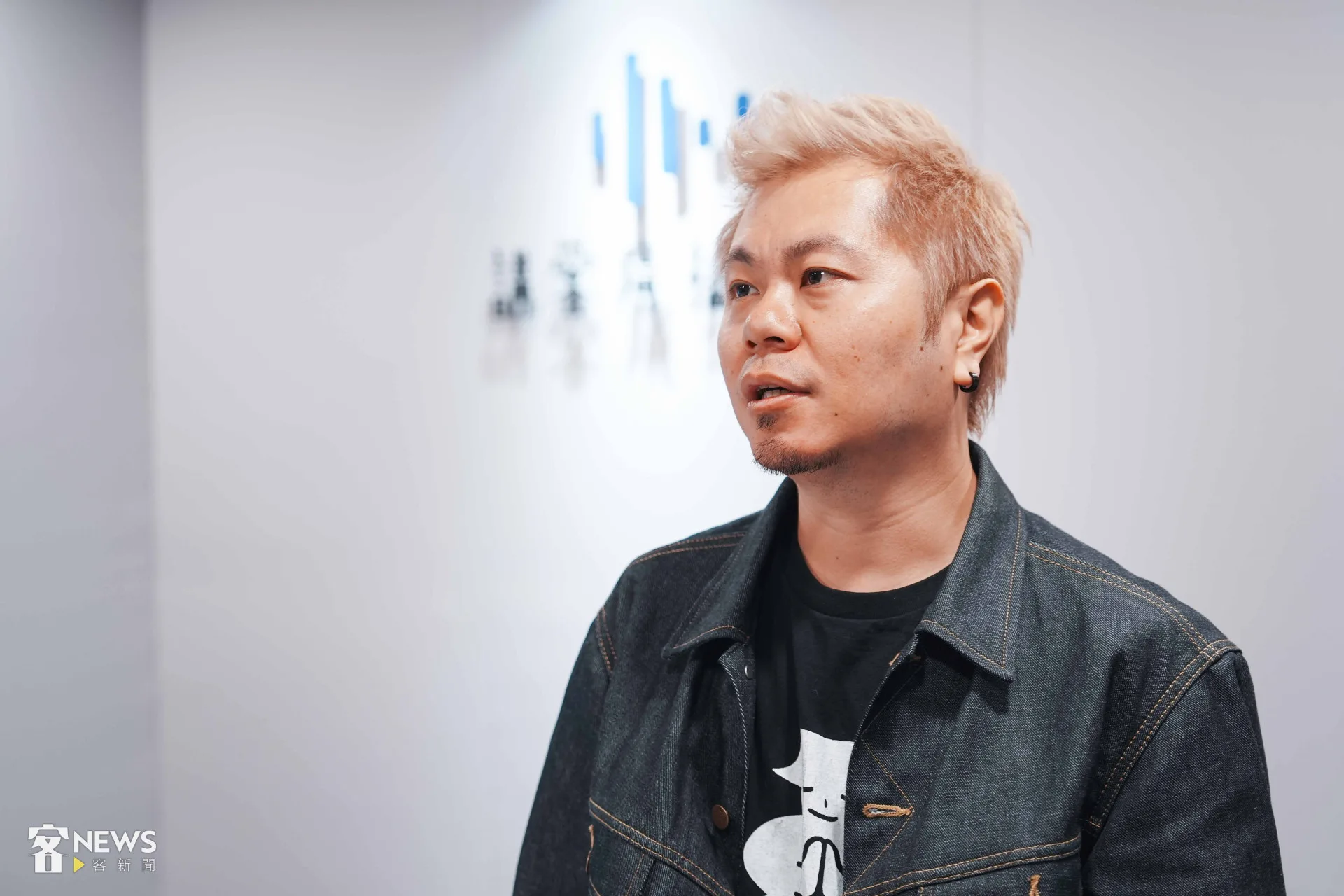 黃子軒說，能將客家傳統節慶的八音與流行樂結合，對他而言非常有意義。李台源攝