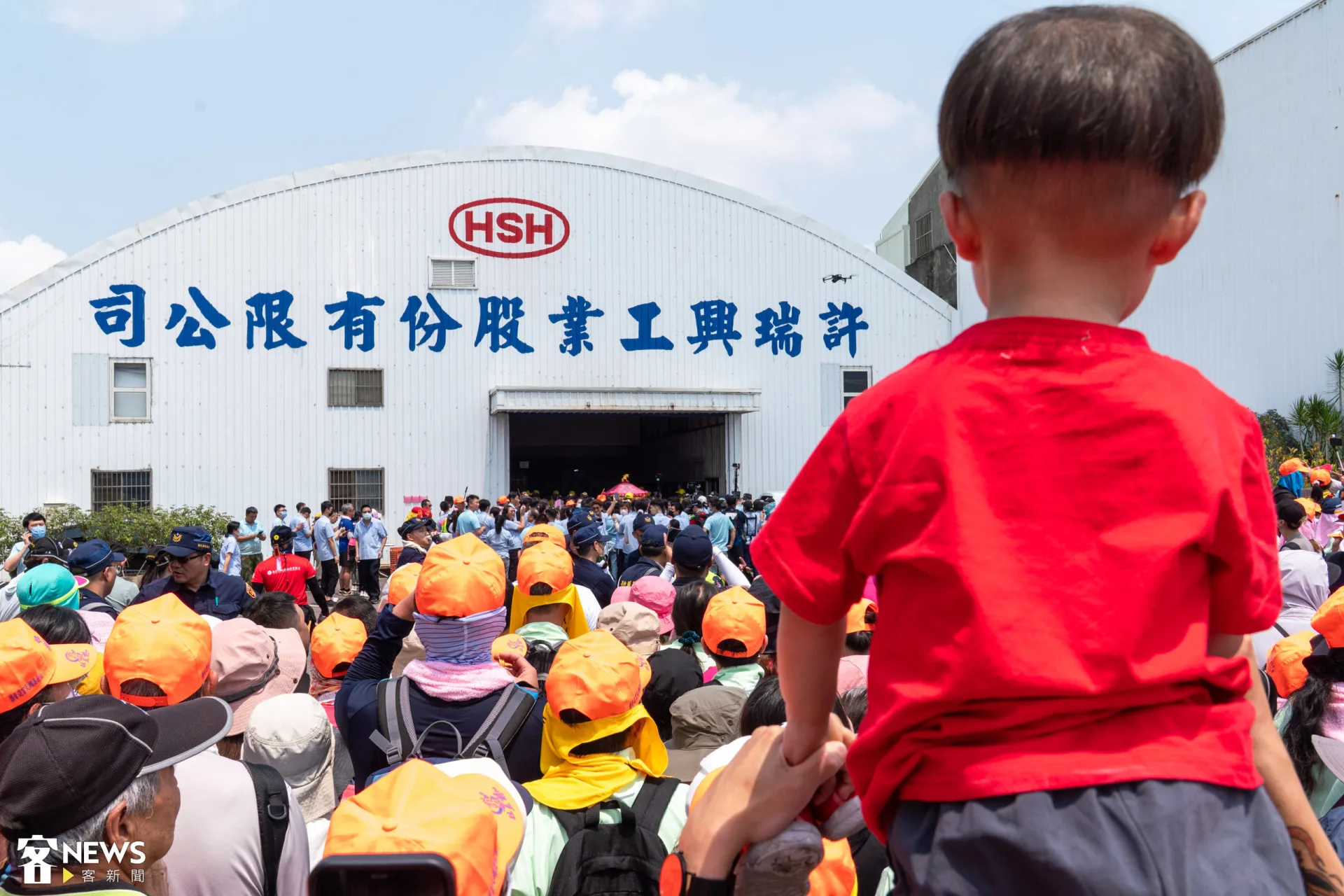 中午停駕在許瑞興工業股份有限公司,與去年停駕的福彰汽車相距50公尺。朱愷元攝