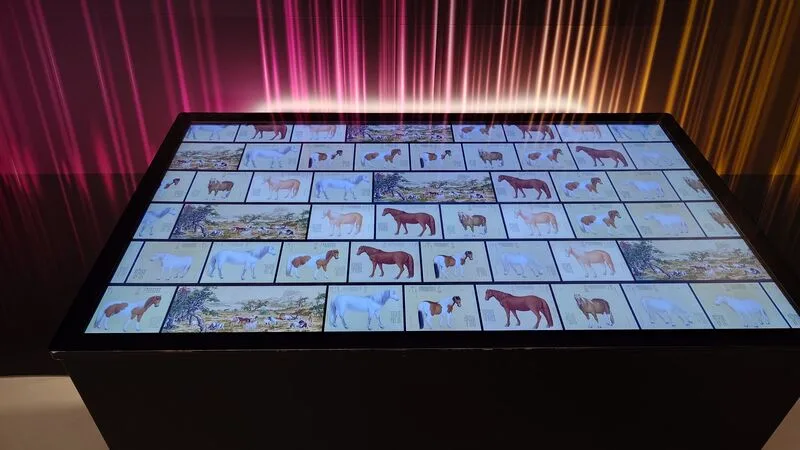 故宮南院馬年數位互動展　細品郎世寧百駿圖免門票