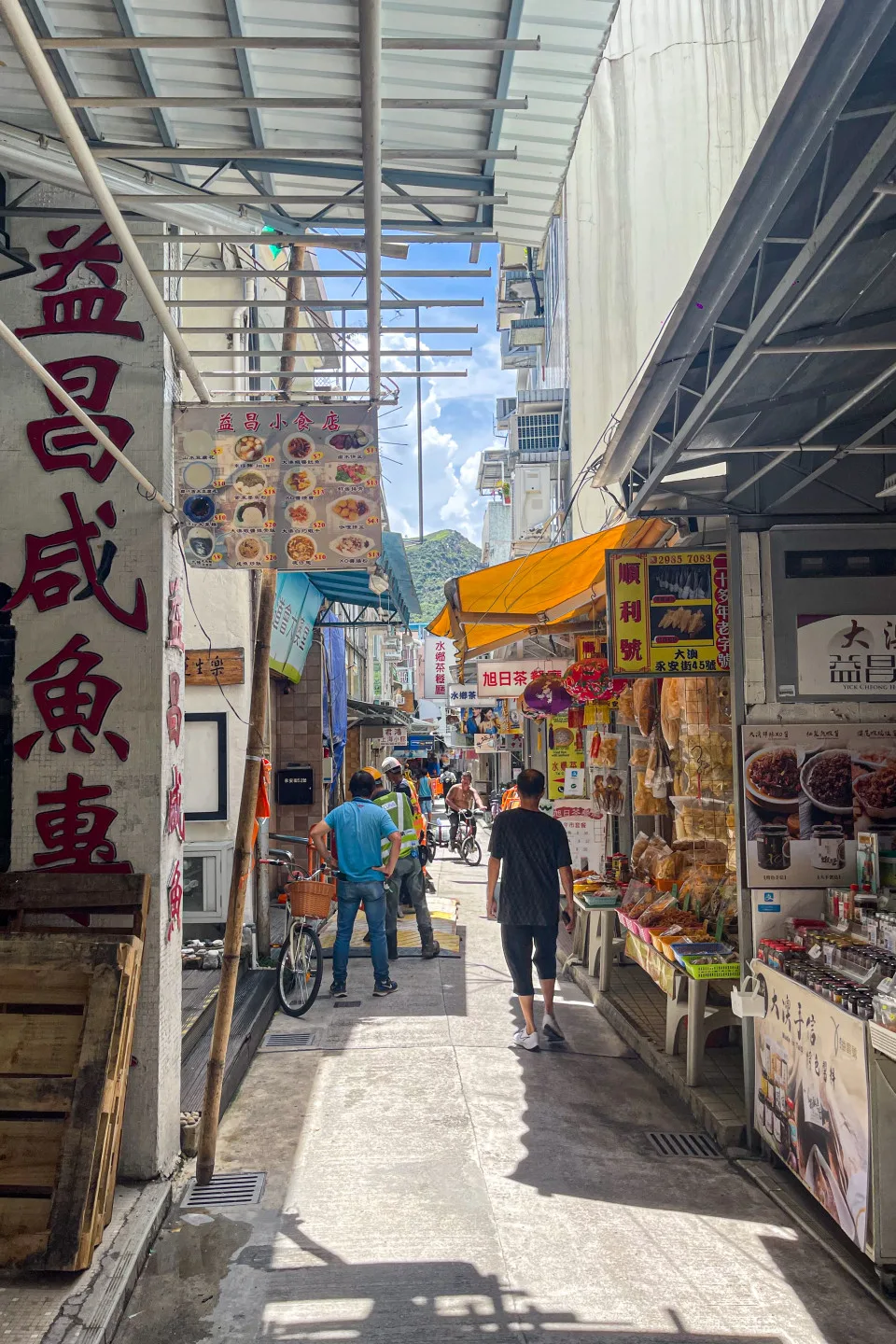 大澳老街。徐俊文攝