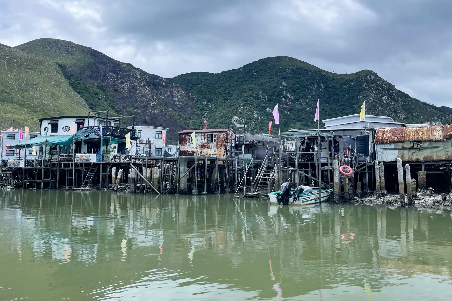 水上棚屋。徐俊文攝