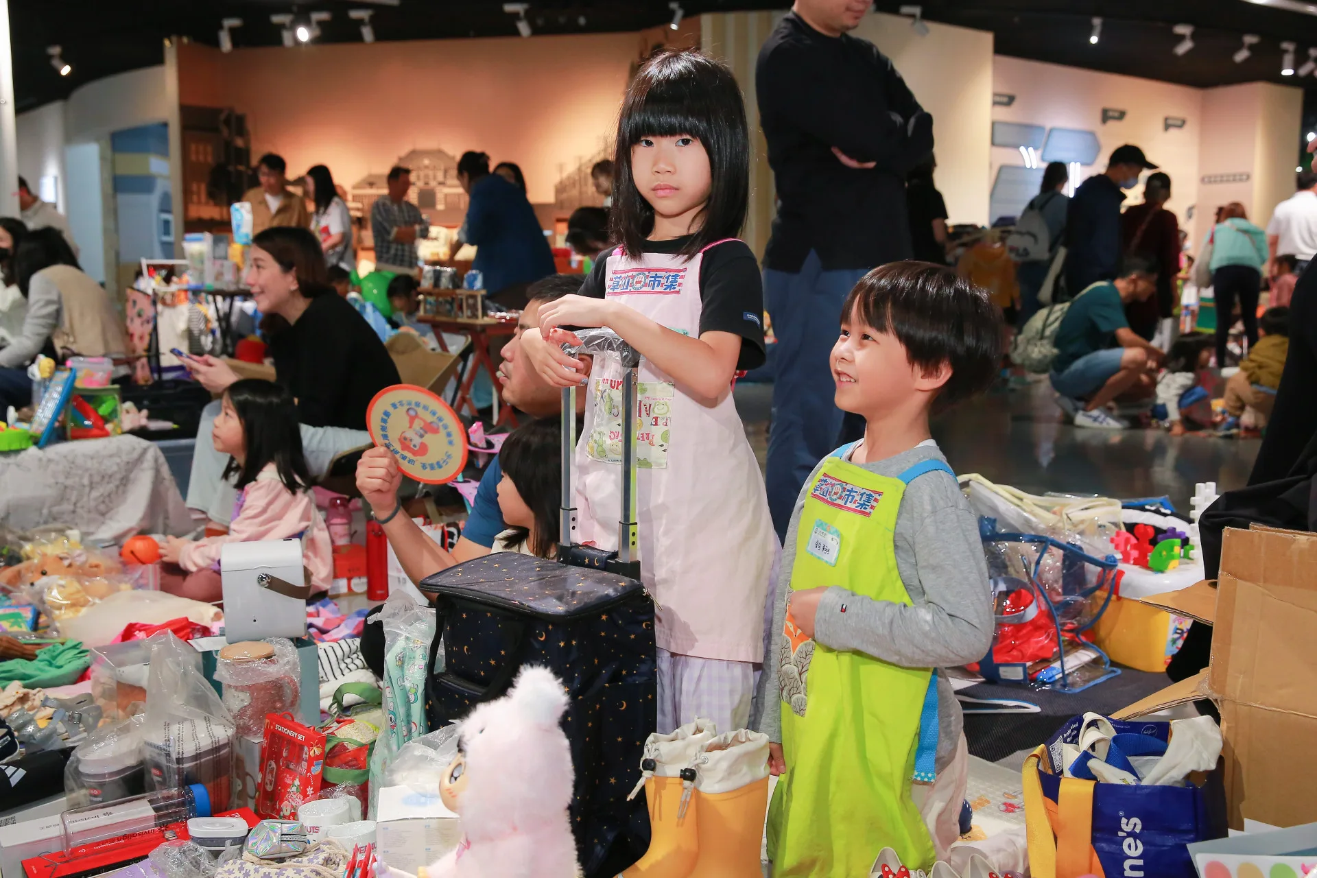 為響應4月22日的「世界地球日」，台北市客家文化主題公園（客家公園）舉辦「永續城市，碳為觀止」園遊會。台北市政府客家事務委員會提供