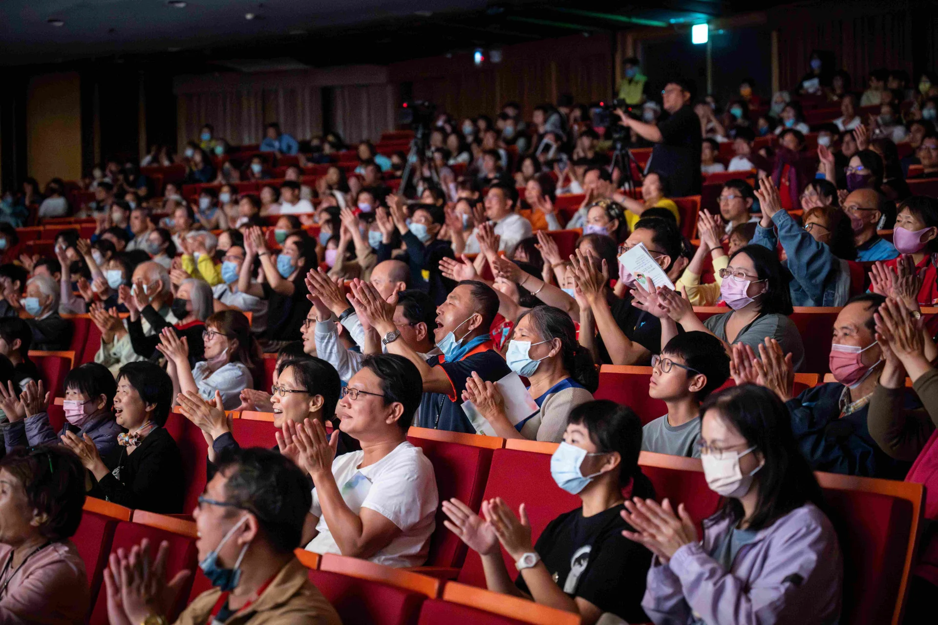 中市客委會國樂團15周年演出，現場高朋滿座，博得滿堂采。台中市政府提供