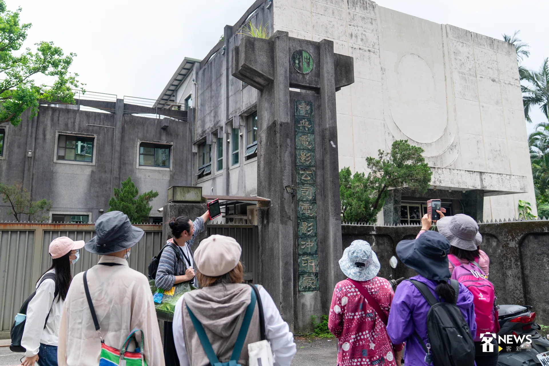 位於安坑的中央電影公司沖印場見證了早期台灣的電影業發展故事。洪藝晅攝