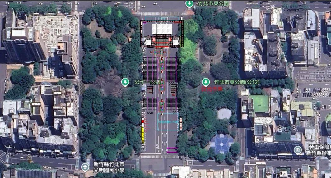 親子劇《燈怪》週五起在縣政六路前免費開演。新竹縣政府提供