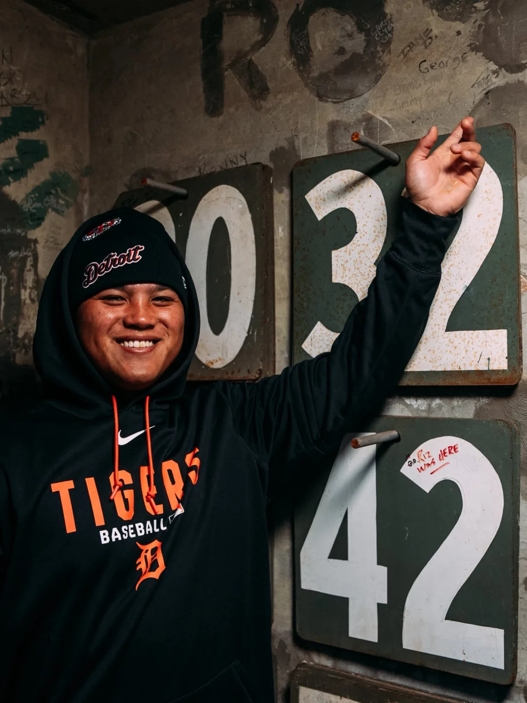 截至21日，李灝宇本季大聯盟迄今3場出賽，總計11打數敲2安，打擊率1成82，並有1打點、1得分。翻攝自Detroit Tigers X