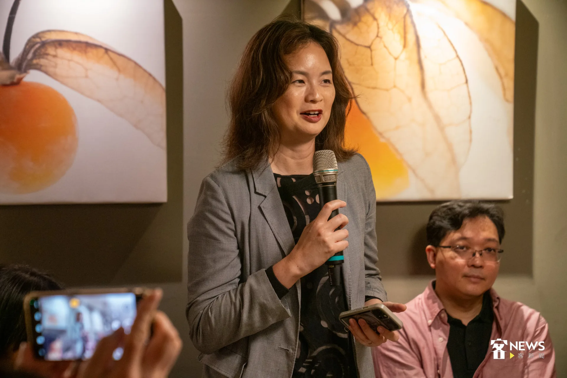 作曲家李元貞說，希望〈美濃之道〉呈現客庄自然永續、生活安定的大道。李宥妍攝