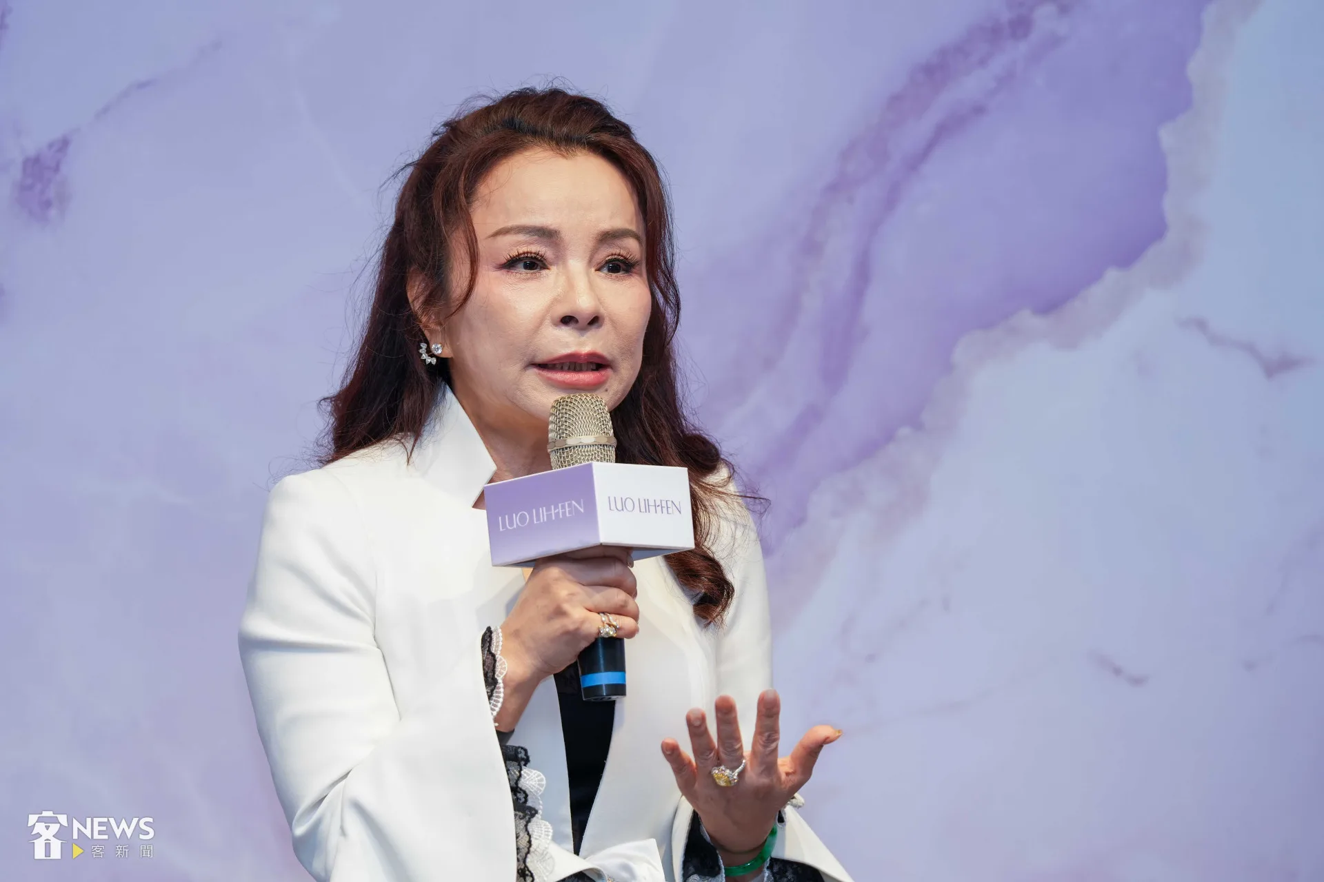 羅麗芬強調，每一件事若非心中熱切渴望，否則美夢不會憑空實現。李台源攝