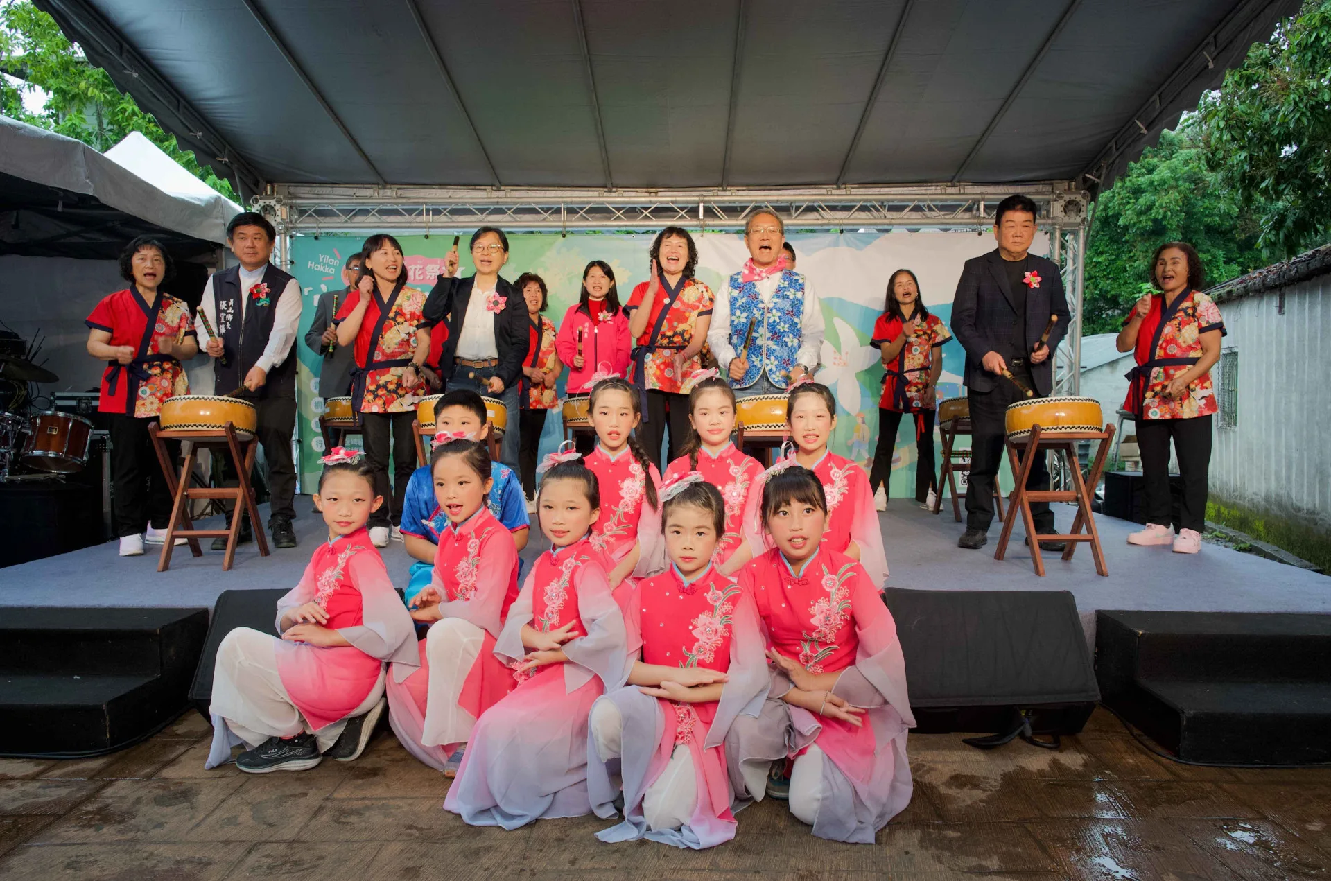 宜蘭桐花祭活動今天同步展開。客家委員會提供