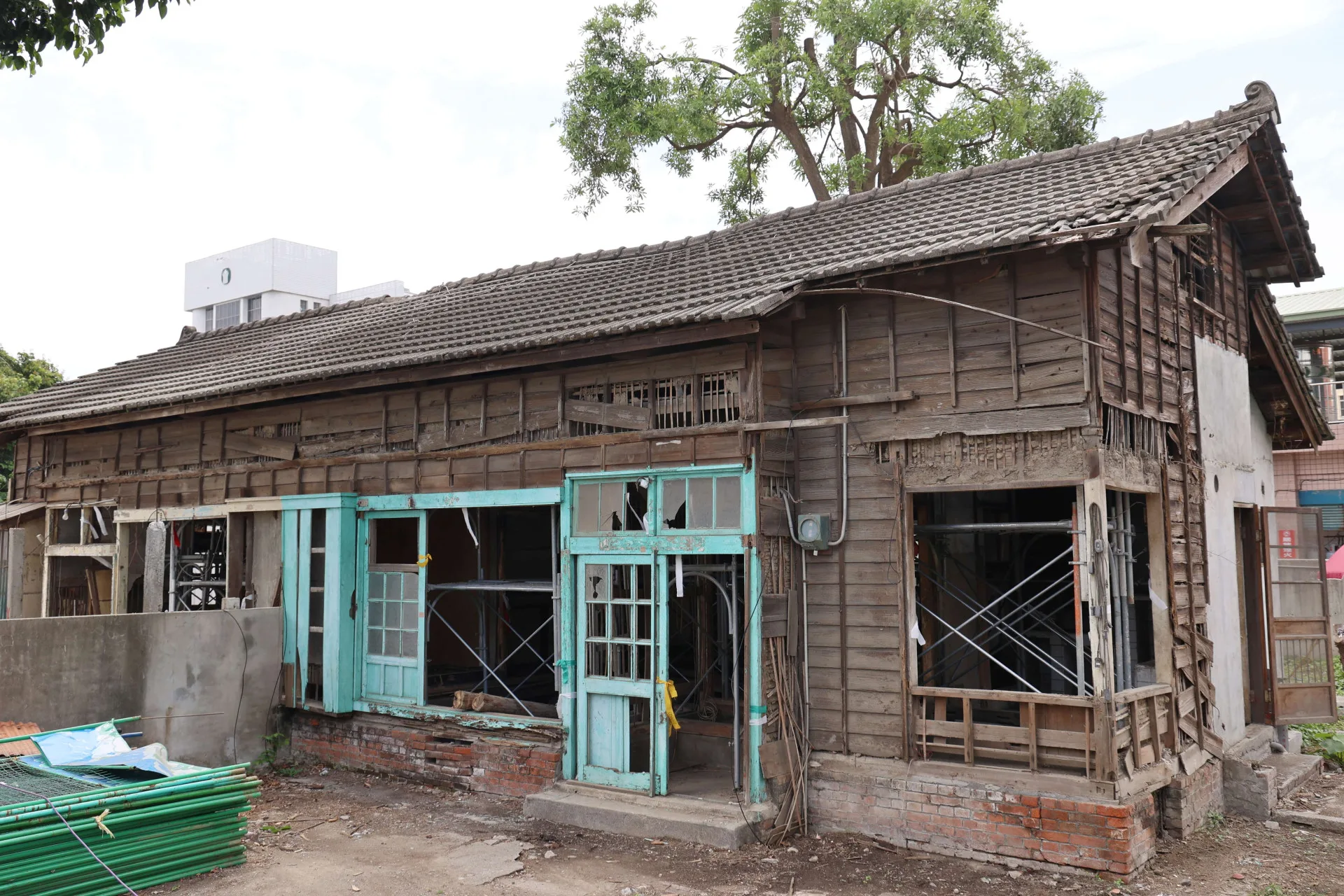 雲林縣西螺鎮文昌國小舊宿舍群。雲林縣政府提供