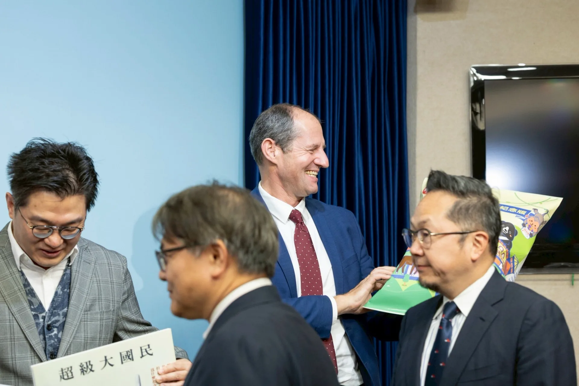 總統府舉行「總統直選30週年」活動說明會，公布系列紀念活動細節。總統府提供