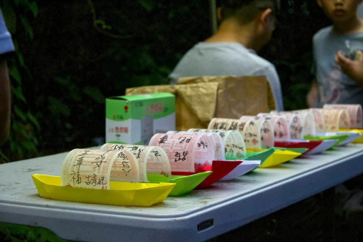 五行祈福船。資料照,大茅埔調查團提供